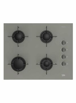 Beko Bocd T 6510 Eg 65 Cm Cam Gri 4G Dg Gazlı Cam Tablalı Ocak