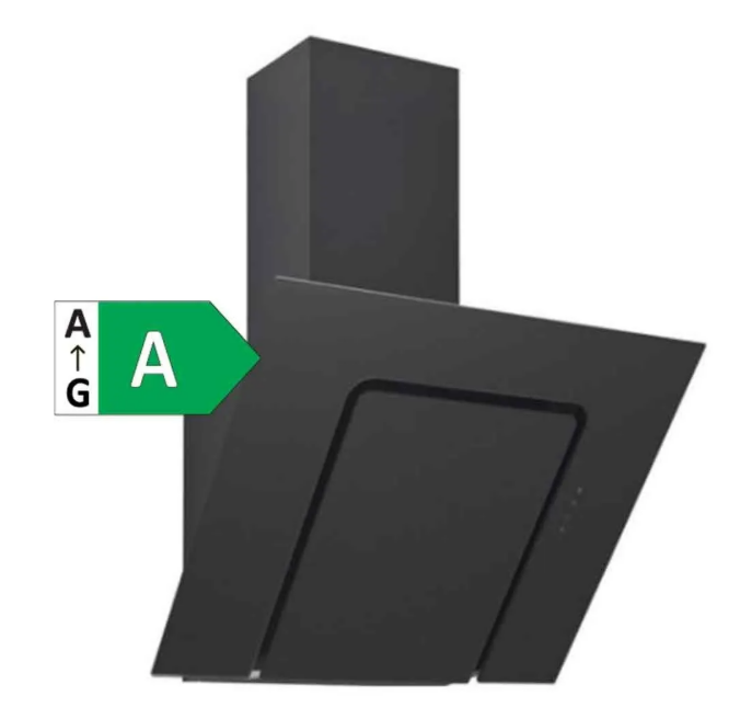 Silverline(3423.6.110.03)Davlumbaz Siyah Cam 60Cm