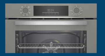 Beko Bfc 430 G 8 Fonk Cam Gri Dj Saat Ankastre Fırın