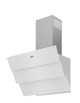 Beko BDE 6053 B 3 Kanatlı Beyaz Cam