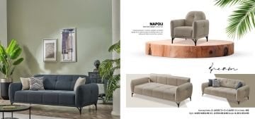 Nil Napoli Koltuk Takımı(3+3+B+B)