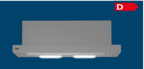 BEKO P 39 TI INOX ANKASTRE ASPIROTOR/INOX