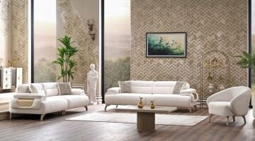 Nil Regnum Koltuk Takımı (3+3+1)