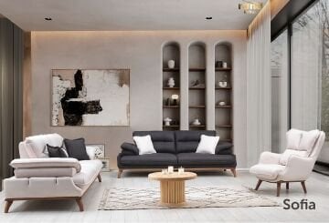 Rana Sofia Koltuk Takımı 3+3+1+1