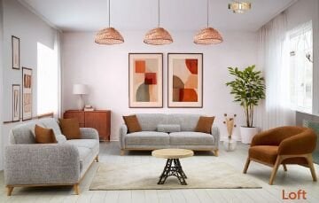 Rana Loft Koltuk Takımı(3+3+1+1)