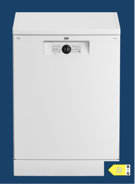 Beko BM 4144 OK  4 Programlı Beyaz Bulaşık Makinesi