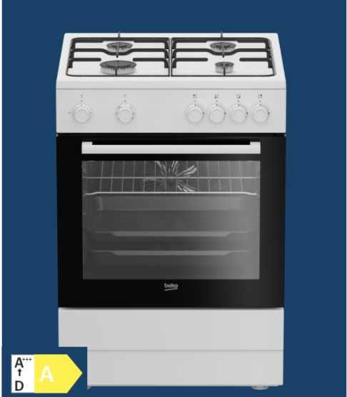Beko BFE 400-1 LB Solo Fırın Lpg Beyaz