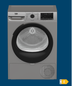 Beko KMX 90 S Kurutma Makinesi Grİ