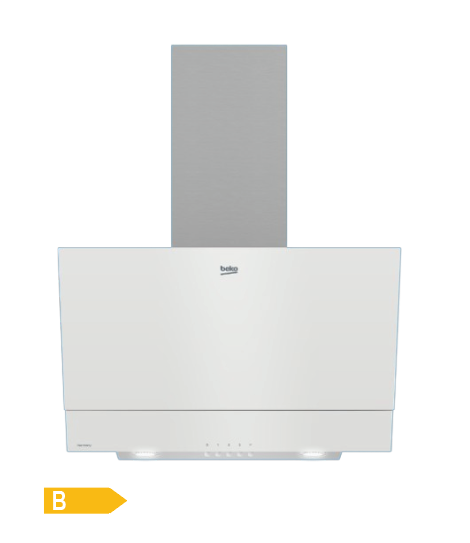 Beko Bde 6050 Hb Beyaz Eğimli Davlumbaz