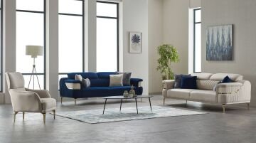 Nil Elegance Koltuk Takımı (3+3+1+1)