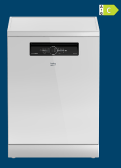 Beko BM 6047 BC 6 Programlı Beyaz Cam Bulaşık Makinesi