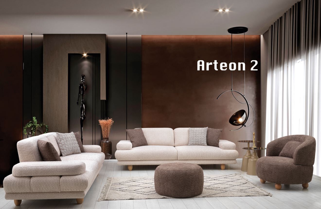 Rana Arteon Koltuk Takımı 3+3+1+puf