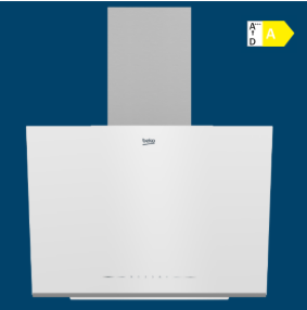 Beko BDE 6062 B EGM Beyaz Duvar Tipi Davlumbaz