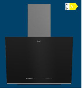 Beko BDE 6062 S Siyah Duvar Tipi Davlumbaz