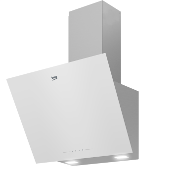 Beko Bde 6040 B Beyaz Eğimli Davlumbaz